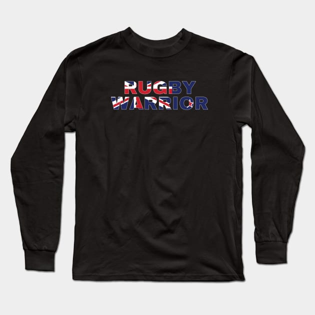 New Zealand rugby design Long Sleeve T-Shirt by Cherubic